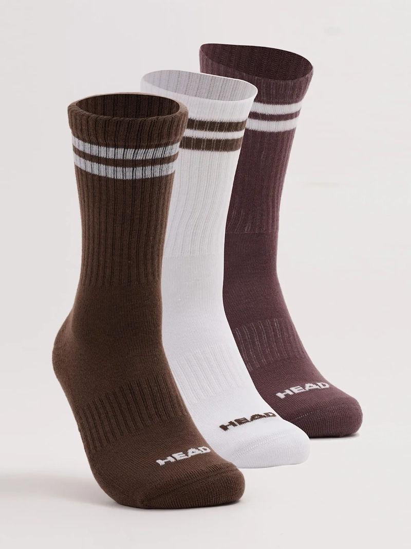 CALCETINES MUJER HEAD PACK X3 STRIPE - 1