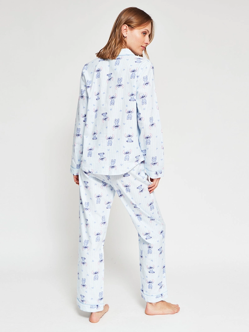 PIJAMA MUJER LILO & STITCH MANGA LARGA - 2