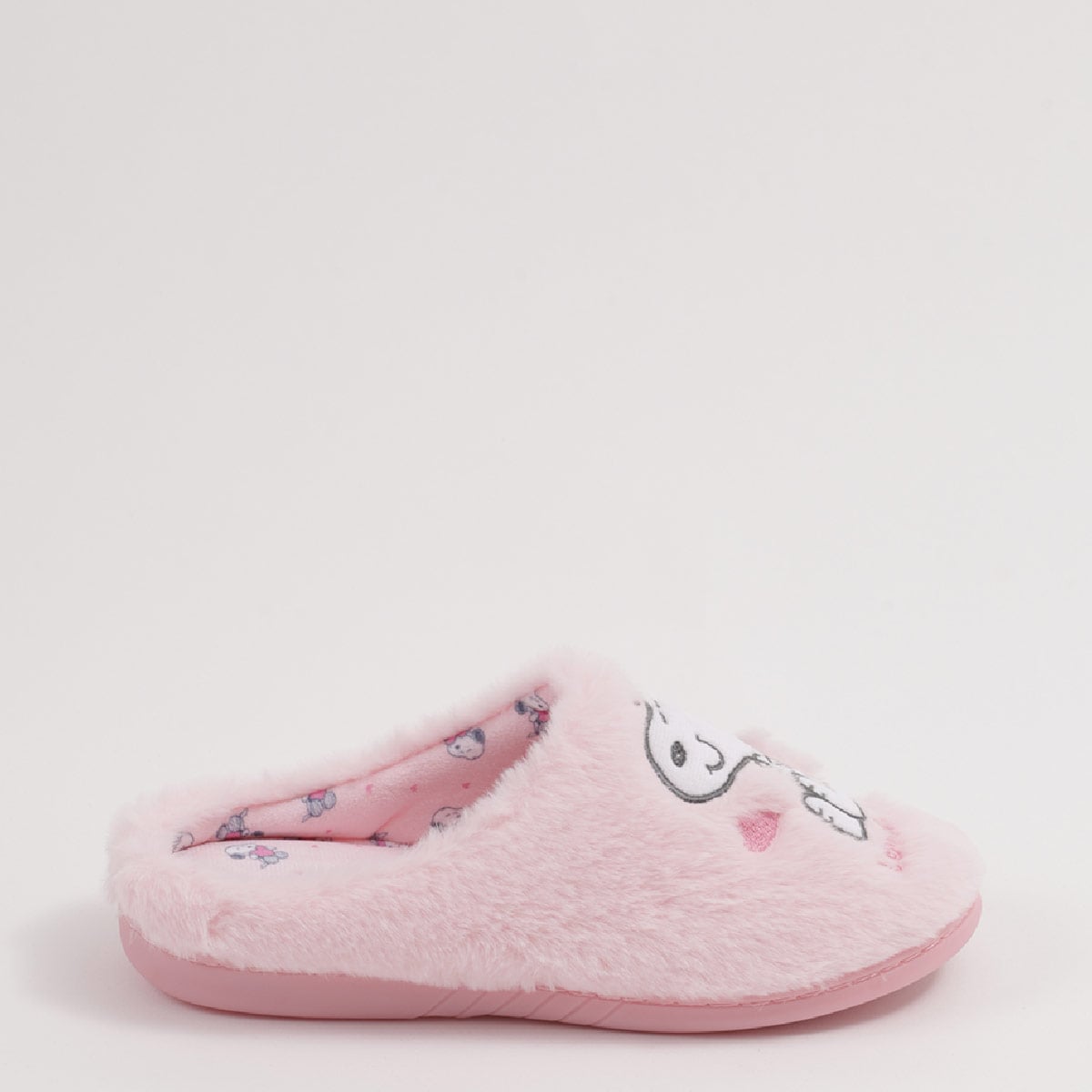 PANTUFLA MUJER SNOOPY ROSADO - 1