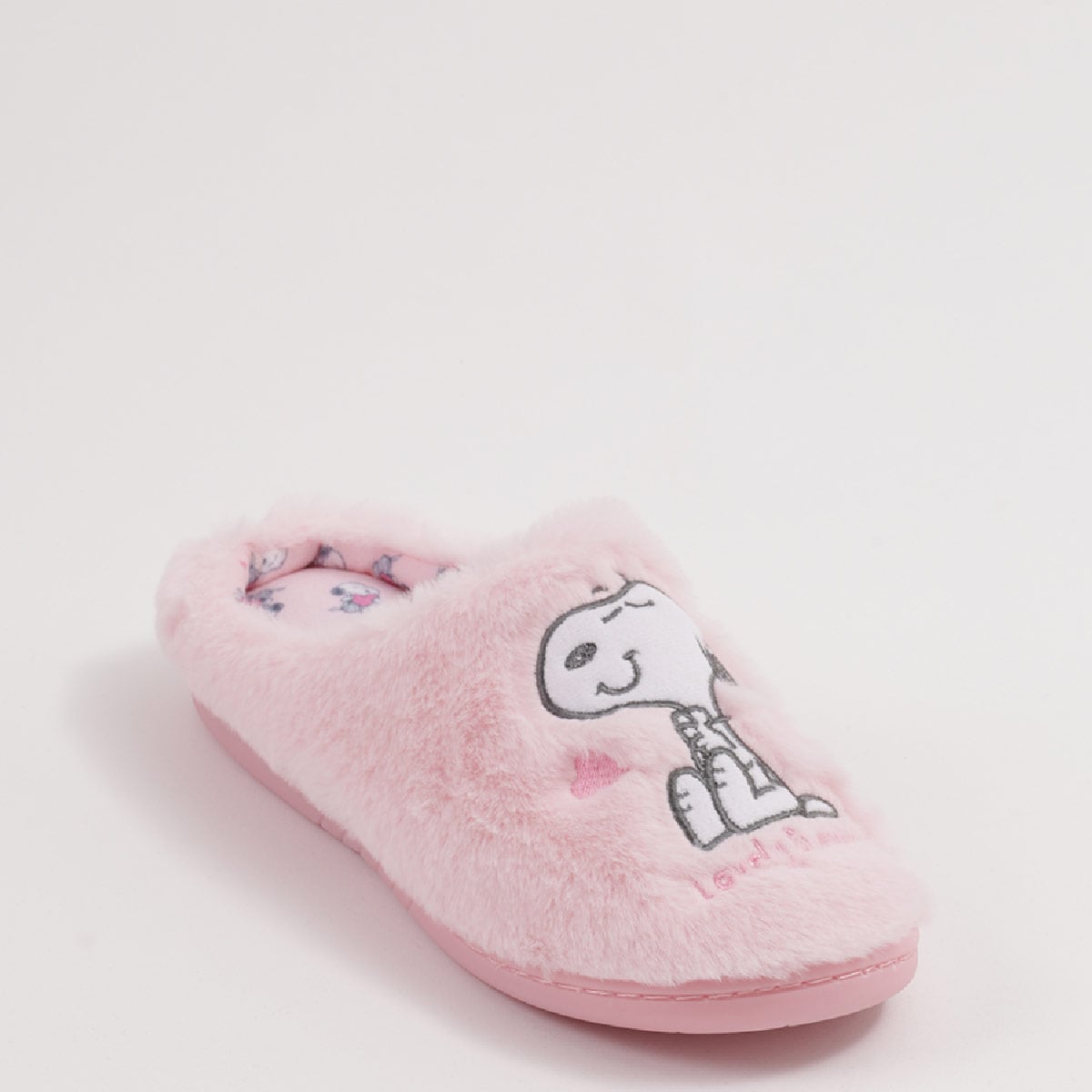 PANTUFLA MUJER SNOOPY ROSADO - 3