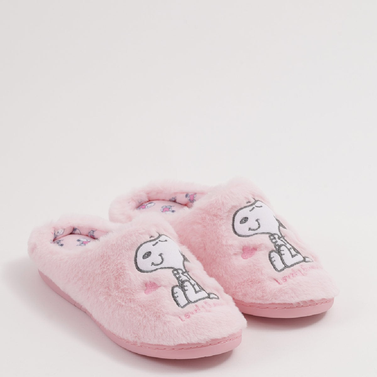 PANTUFLA MUJER SNOOPY ROSADO - 4