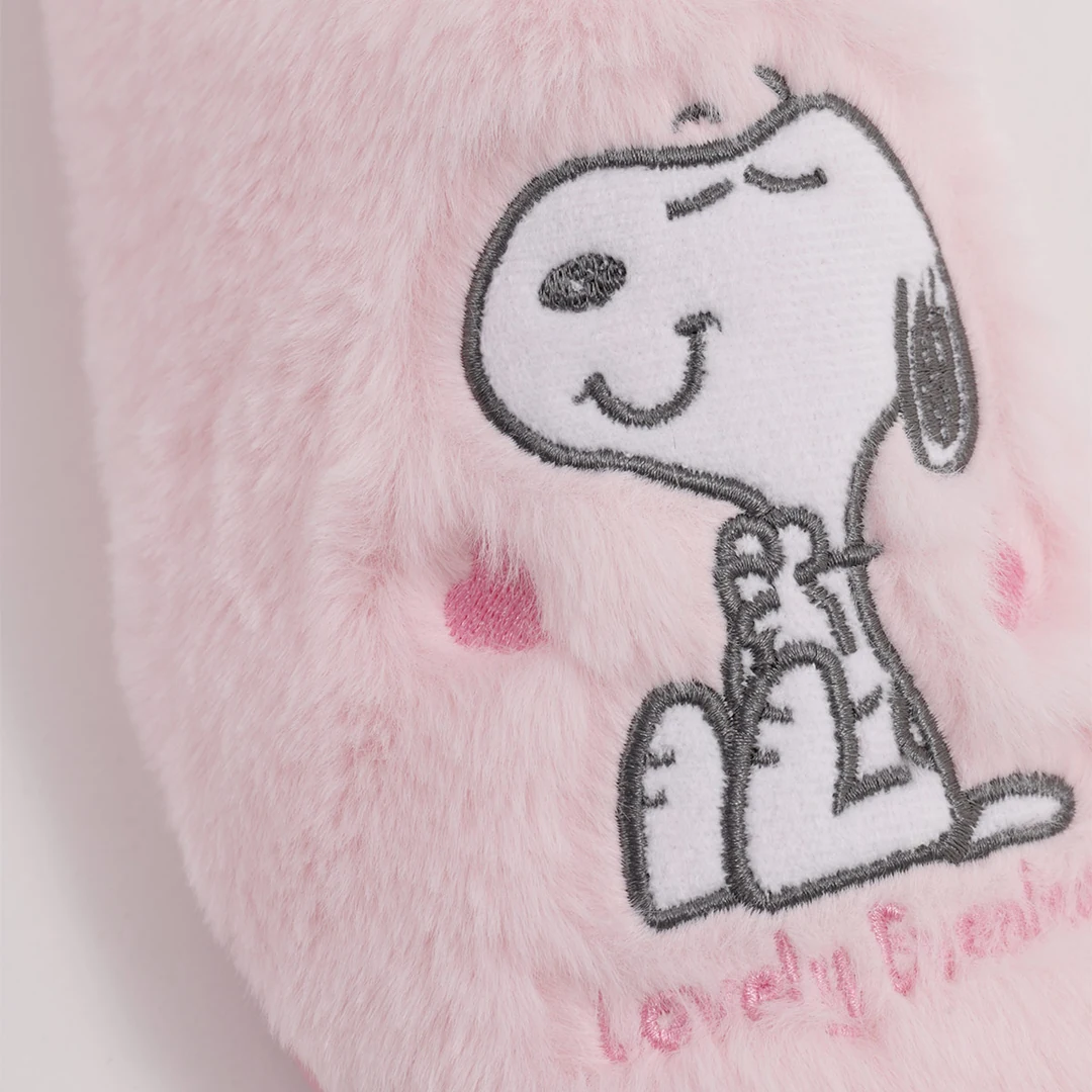 PANTUFLA MUJER SNOOPY ROSADO - 6