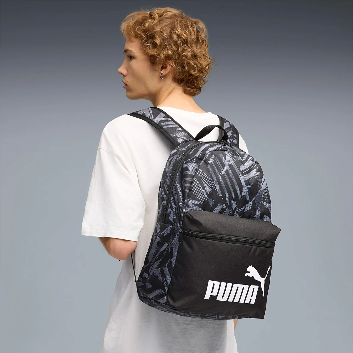 MOCHILA PUMA AOP BACKPACK NEGRO - 4