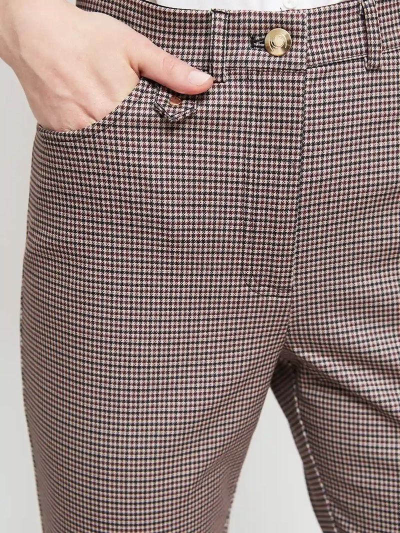 PANTALÓN MUJER CACHAREL RECTO CONTROL ABDOMEN - 4