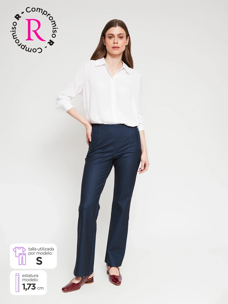 PANTALÓN MUJER CACHAREL FLARE CONTROL ABDOMEN - 1