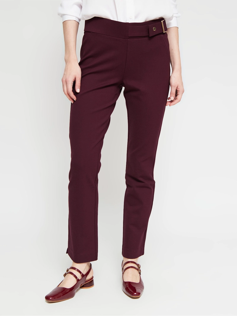 PANTALÓN MUJER CACHAREL RECTO TIPO CALZA - 2