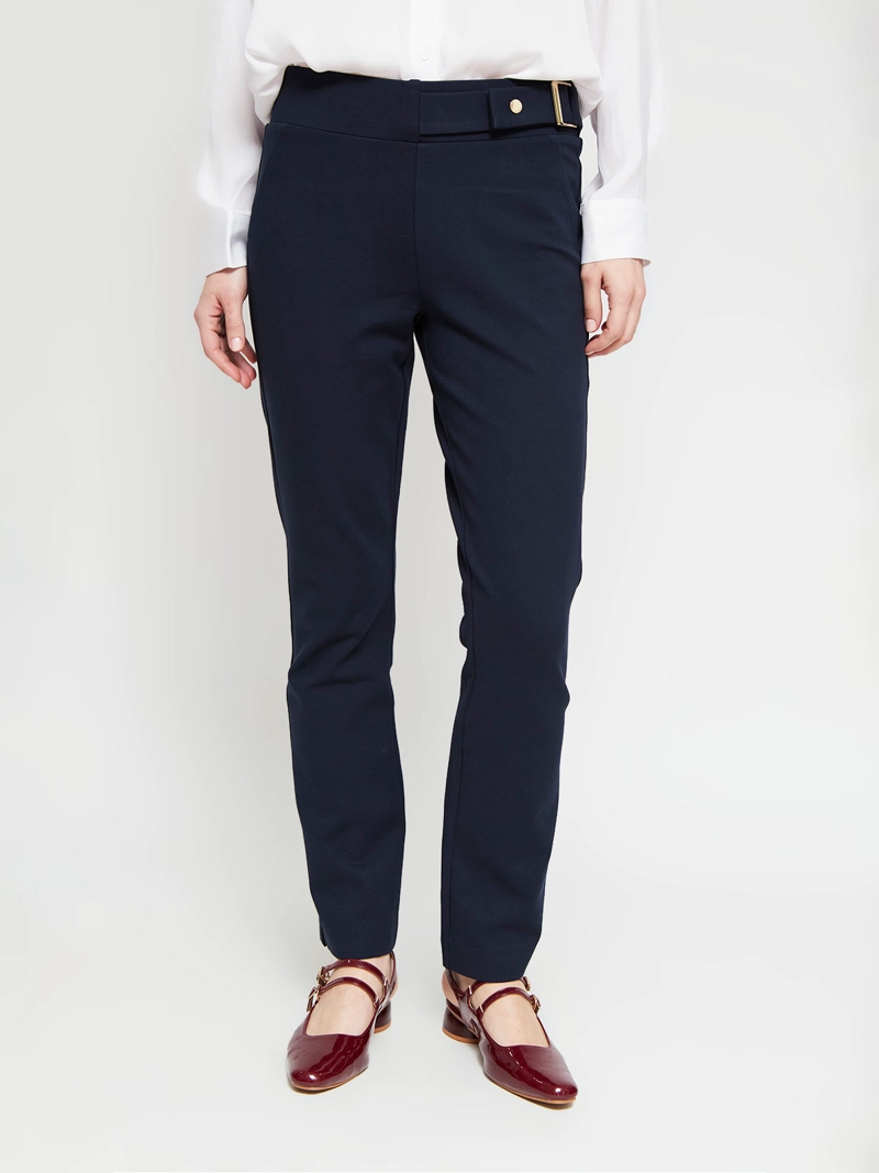 PANTALÓN MUJER CACHAREL RECTO TIPO CALZA - 2