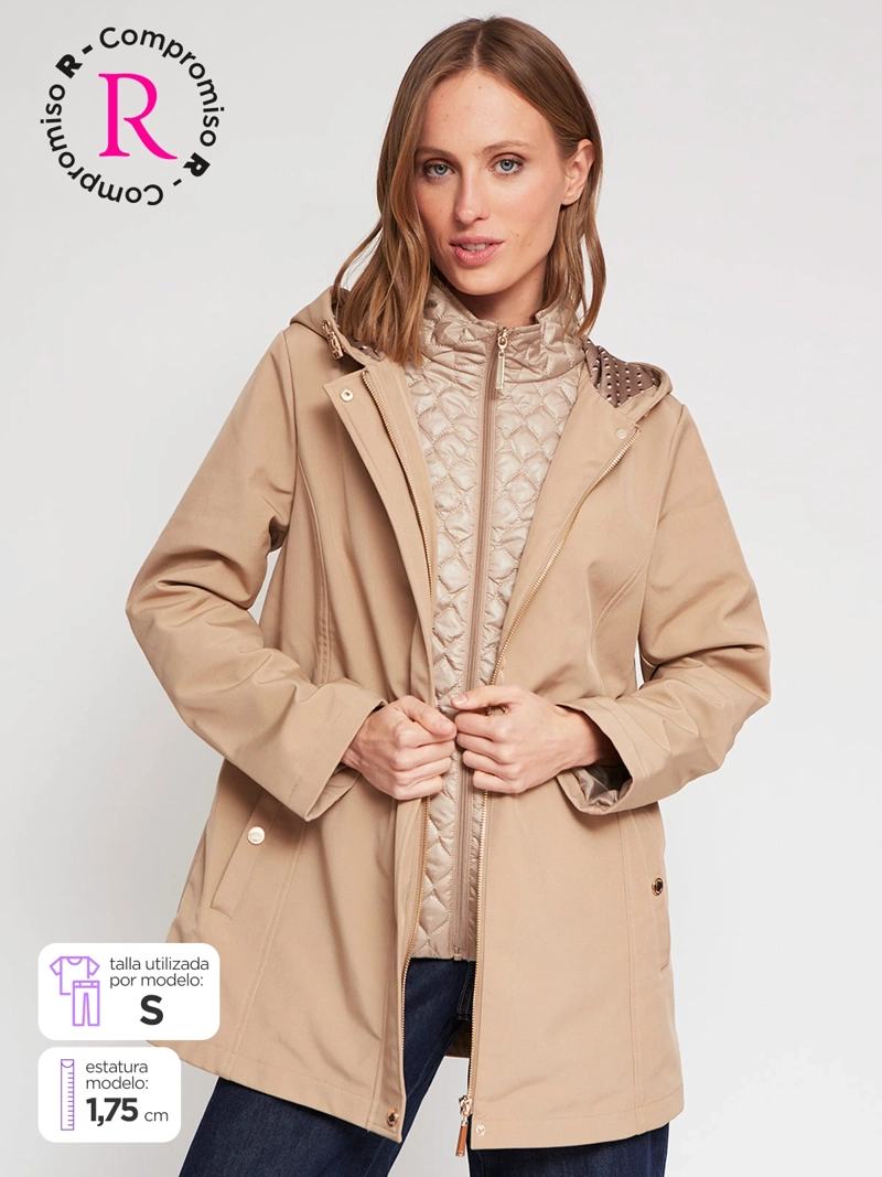 CHAQUETA MUJER CACHAREL PARKA INTERIOR - 1