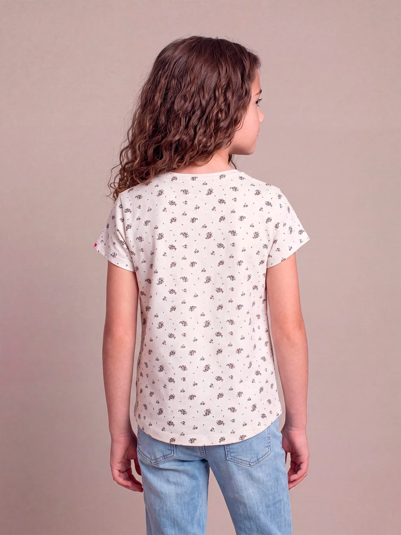 POLERA NIÑA HARVEST MANGA CORTA PRINT - 2