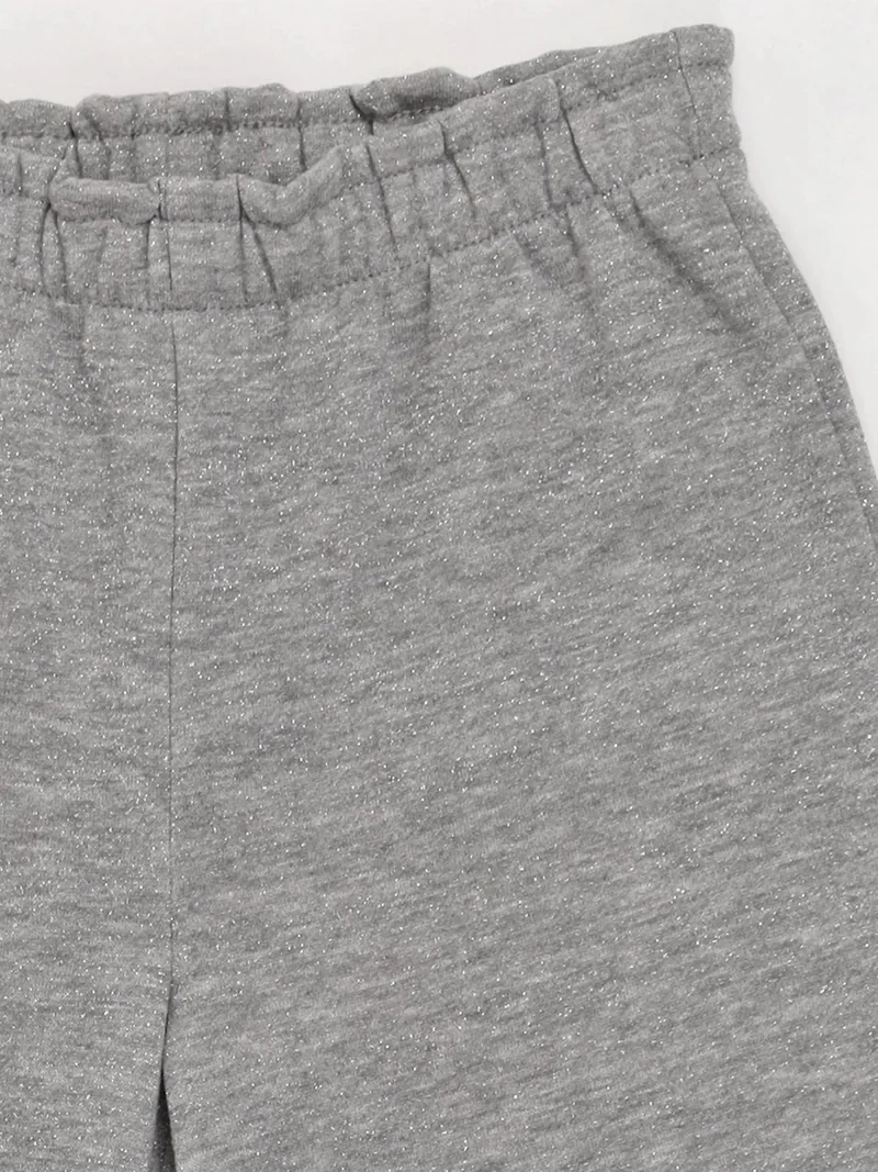 PANTALÓN DE BUZO NIÑA HARVEST LUREX Y LAZOS - 5