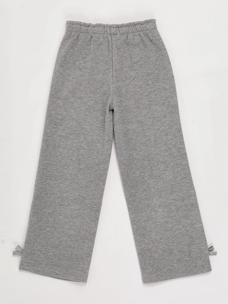 PANTALÓN DE BUZO NIÑA HARVEST LUREX Y LAZOS - 2