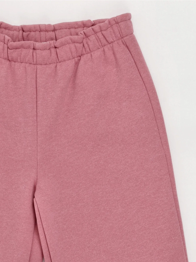 PANTALÓN DE BUZO NIÑA HARVEST LUREX Y LAZOS - 3