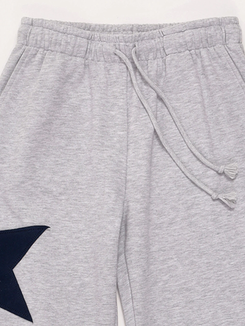 PANTALÓN DE BUZO NIÑA INDEX TEEN ALGODÓN WIDE ESTRELLA - 5