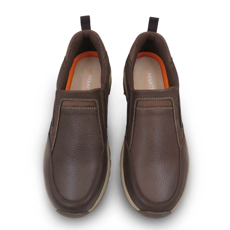 ZAPATOS HOMBRE REGATTA ROMAN CUERO - 6