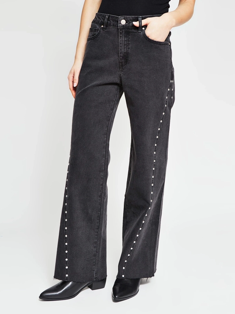 JEANS MUJER BARBADOS ALGODÓN TACHAS - 2