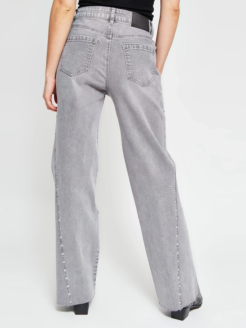 JEANS MUJER BARBADOS ALGODÓN TACHAS - 3