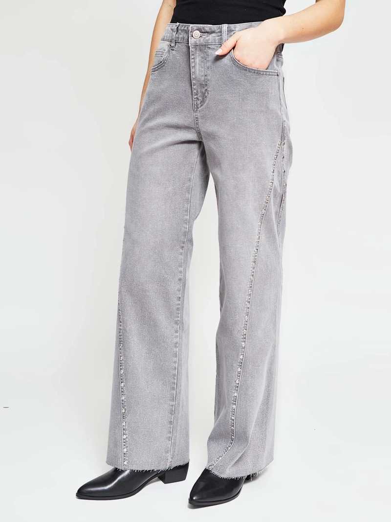 JEANS MUJER BARBADOS ALGODÓN TACHAS - 2
