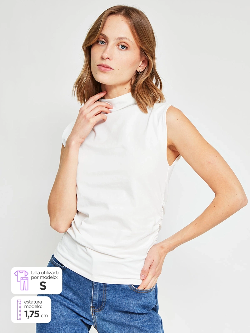 POLERA MUJER MARQUIS SIN MANGAS - 1