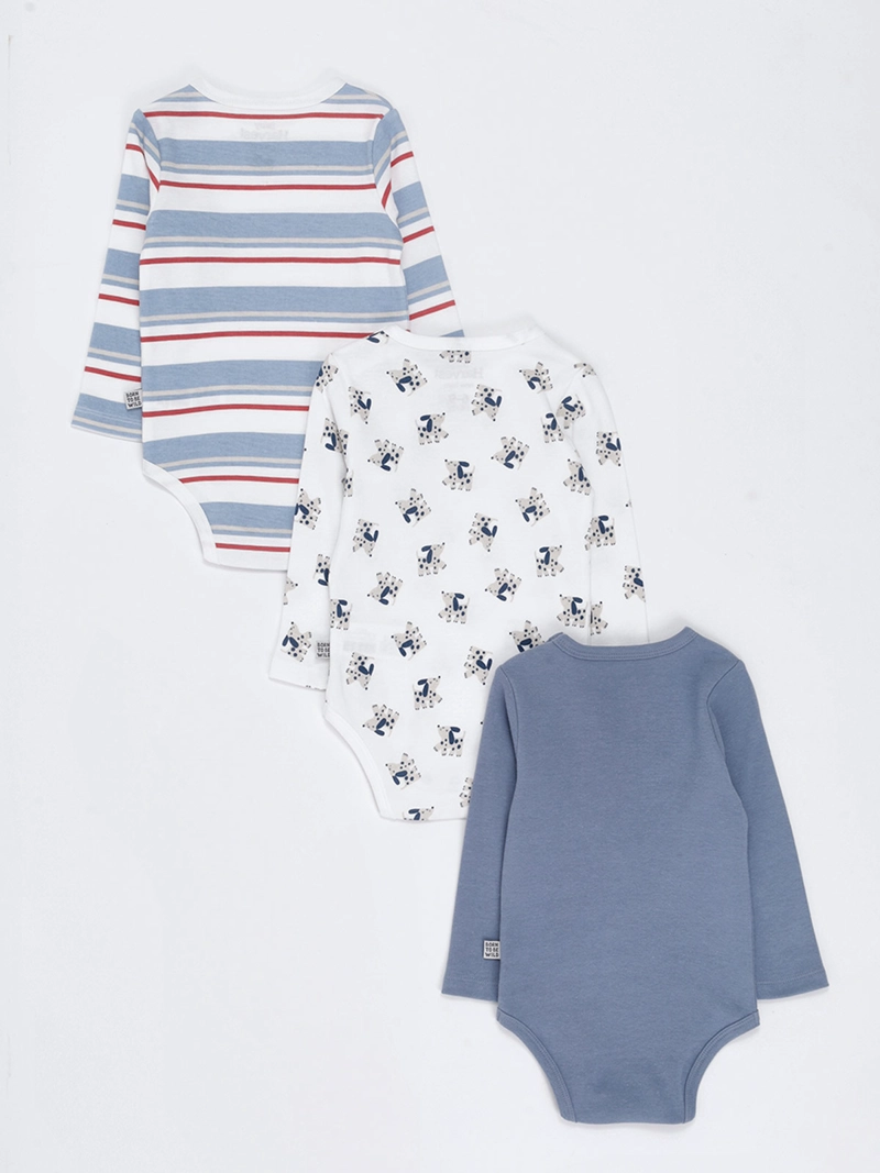 PACK X3 BODY NIÑO BABY HARVEST COLOR - 2