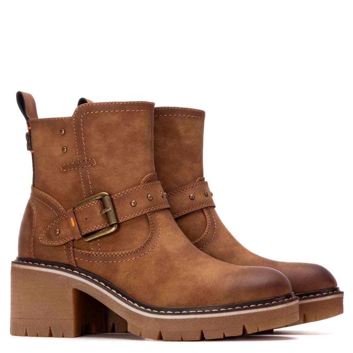 BOTINES MUJER REFRESH CAMEL 172910 - 2