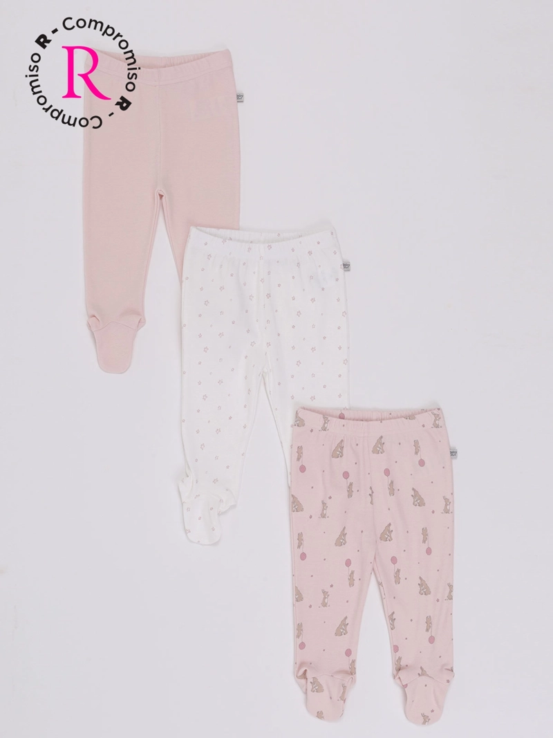 PACK X3 PANTYS NIÑA BABY HARVEST - 1