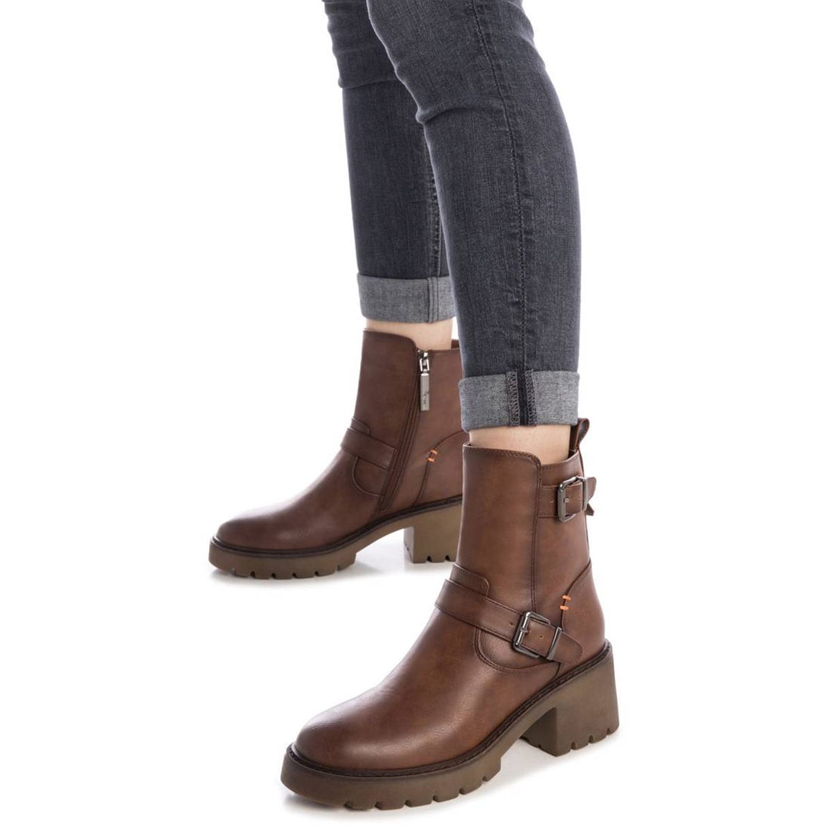 BOTINES MUJER REFRESH CAMEL 172973 - 2