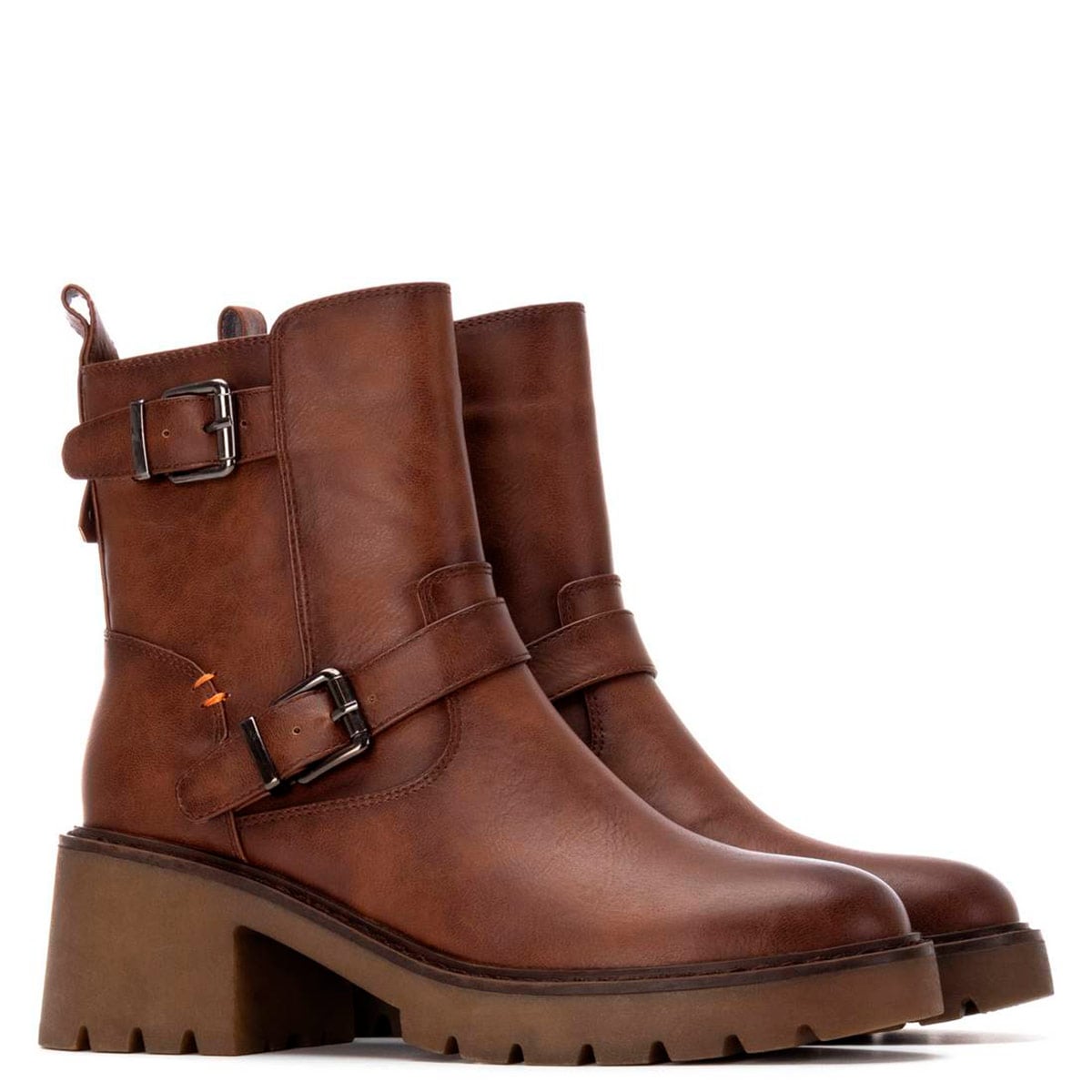 BOTINES MUJER REFRESH CAMEL 172973 - 3