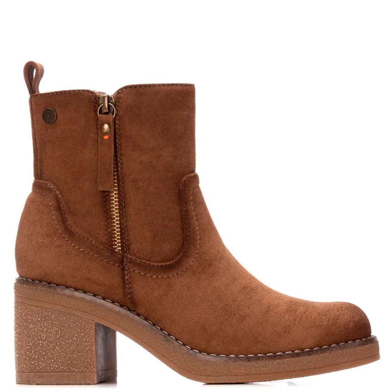BOTINES MUJER REFRESH TAUPE 173038  - 1