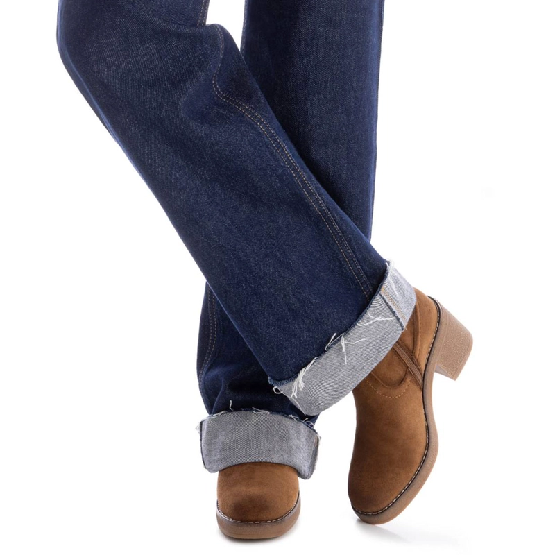 BOTAS MUJER REFRESH CAMEL 173040  - 2