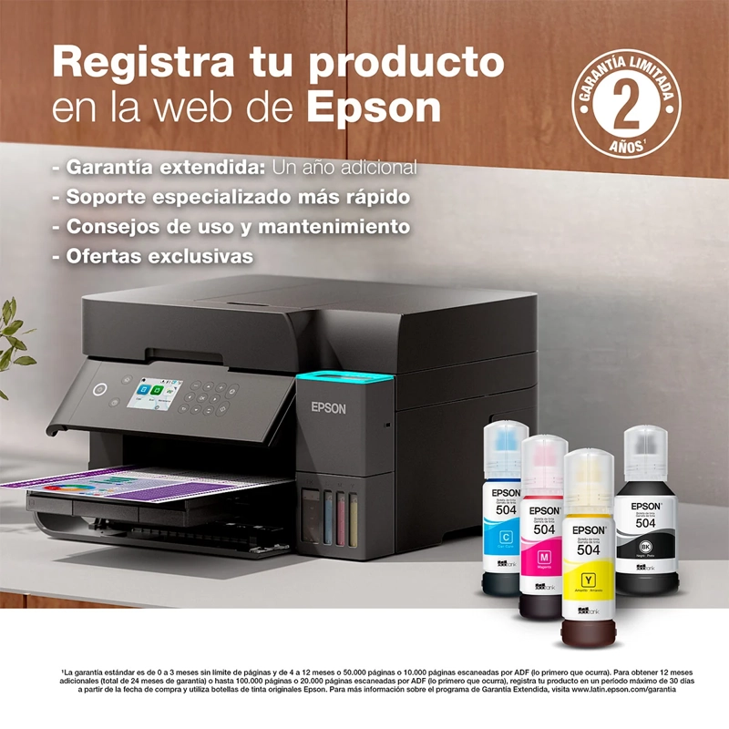 IMPRESORA MULTIFUNCIONAL EPSON INYECCIÓN DE TINTA ECOTANK L6370 - 6