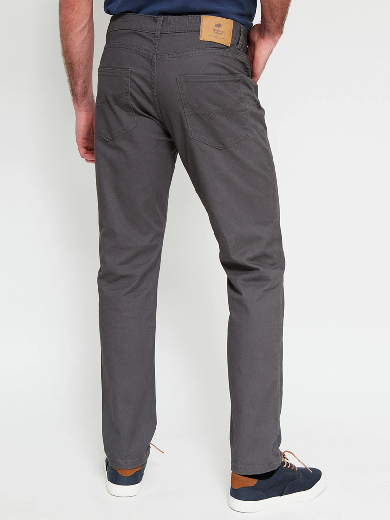 PANTALÓN HOMBRE ROBERT LEWIS ALGODÓN SLIM BÁSICO - 3