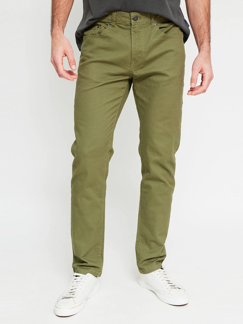 PANTALÓN HOMBRE ROBERT LEWIS ALGODÓN SLIM BÁSICO - 2