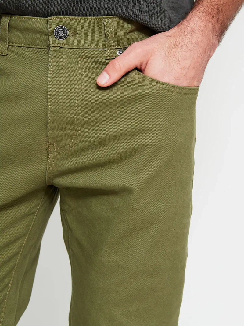 PANTALÓN HOMBRE ROBERT LEWIS ALGODÓN SLIM BÁSICO - 4