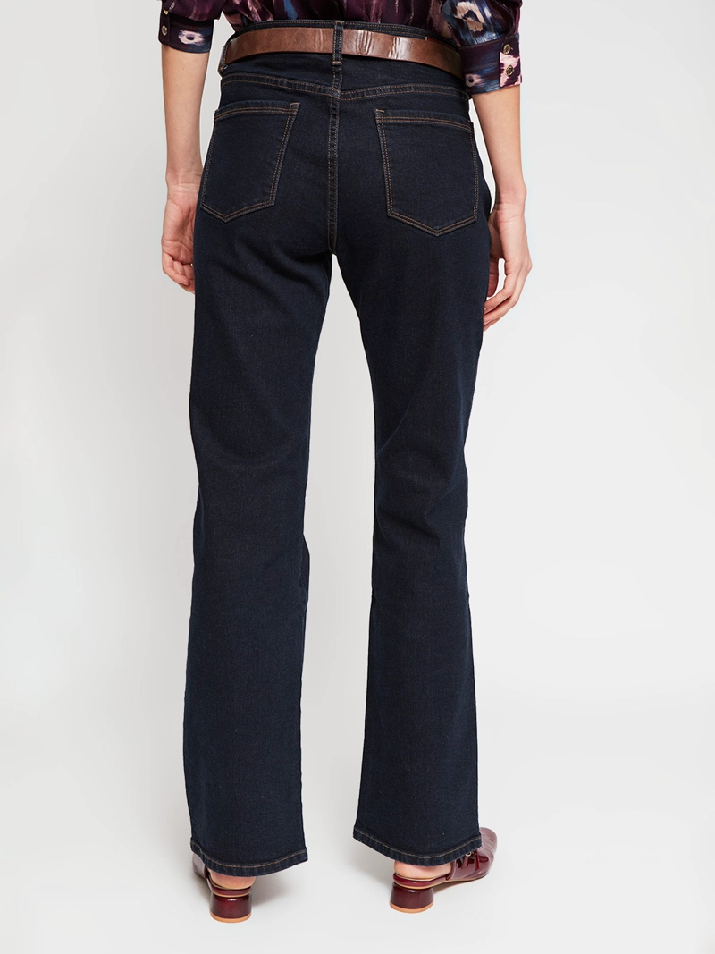 JEANS MUJER CACHAREL ALGODÓN PIERNA RECTA - 3