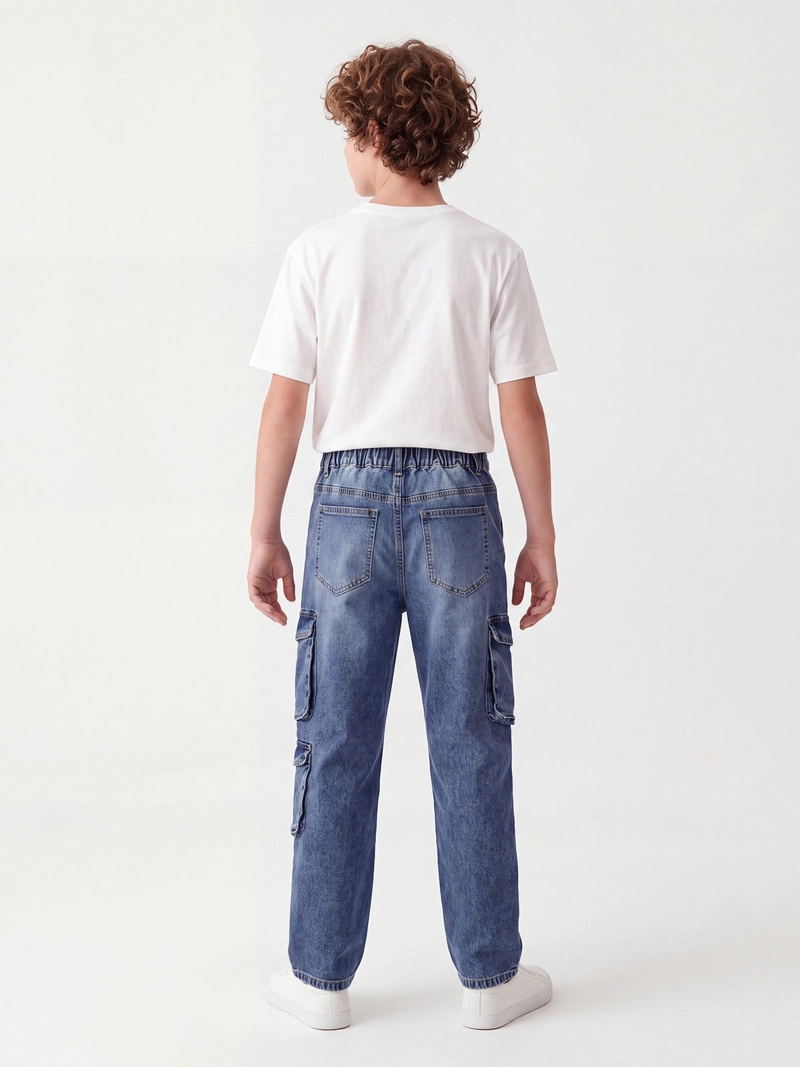JEANS NIÑO CLOUDBREAK ALGODÓN CARGO - 2