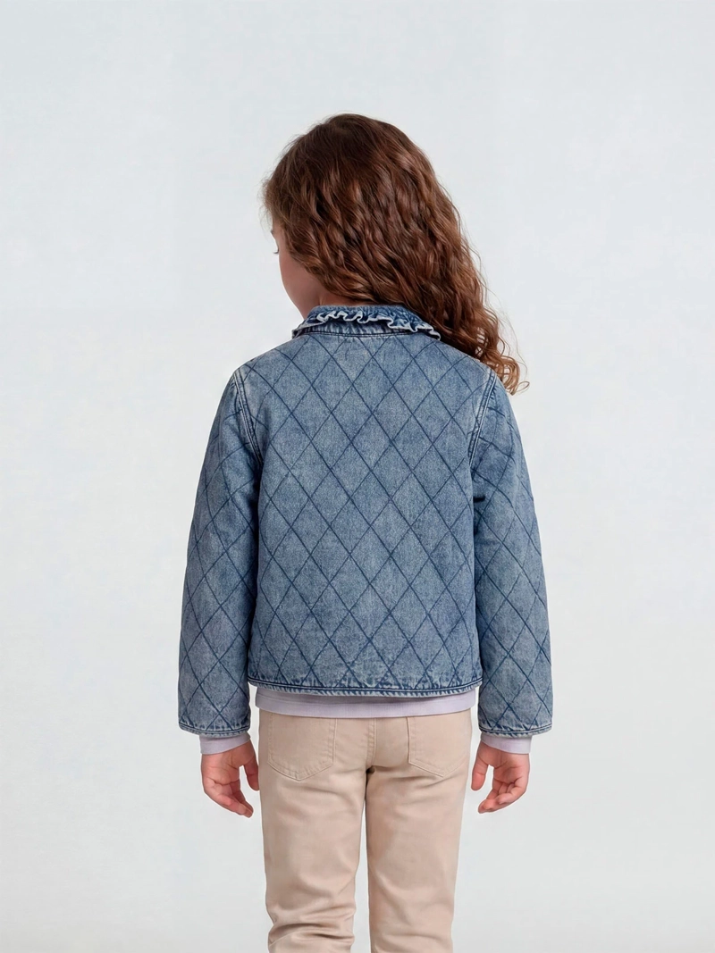 CHAQUETA NIÑA HARVEST ALGODÓN DENIM - 2