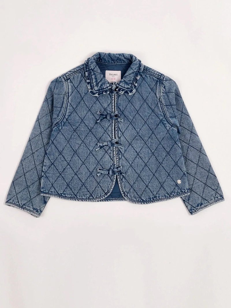 CHAQUETA NIÑA HARVEST ALGODÓN DENIM - 3