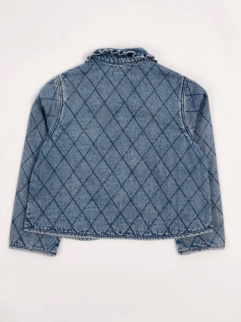 CHAQUETA NIÑA HARVEST ALGODÓN DENIM - 4