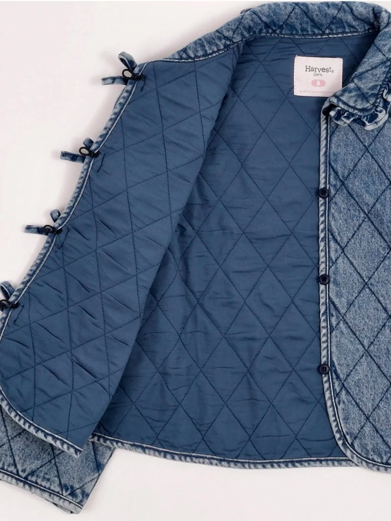 CHAQUETA NIÑA HARVEST ALGODÓN DENIM - 5