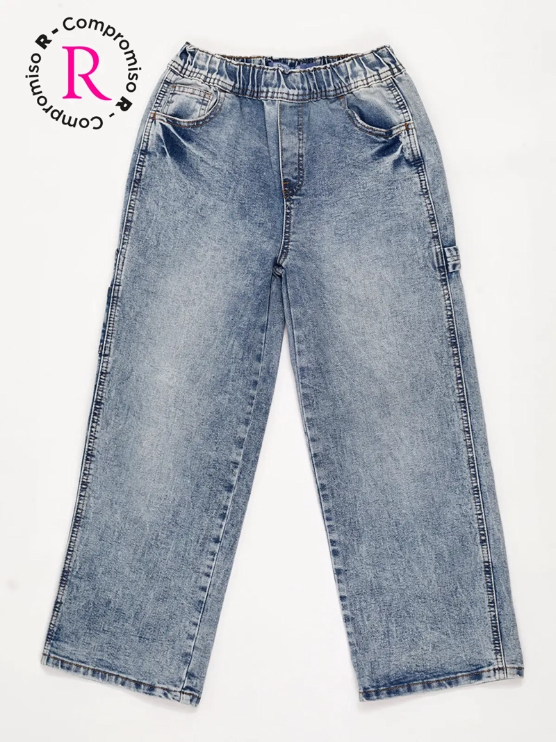JEANS NIÑO HARVEST ALGODÓN CARPINTERO - 1