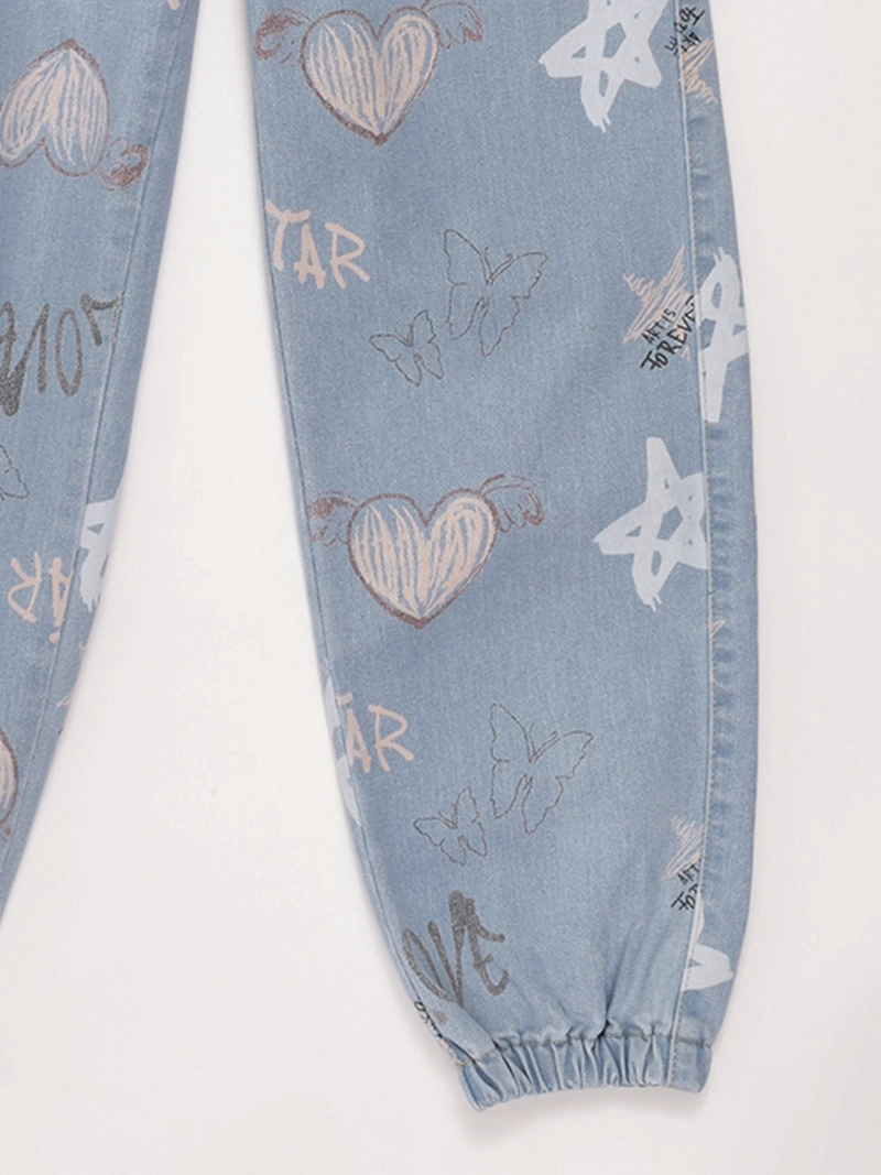 JEANS NIÑA INDEX TEEN ALGODÓN JOGGER PRINT - 5