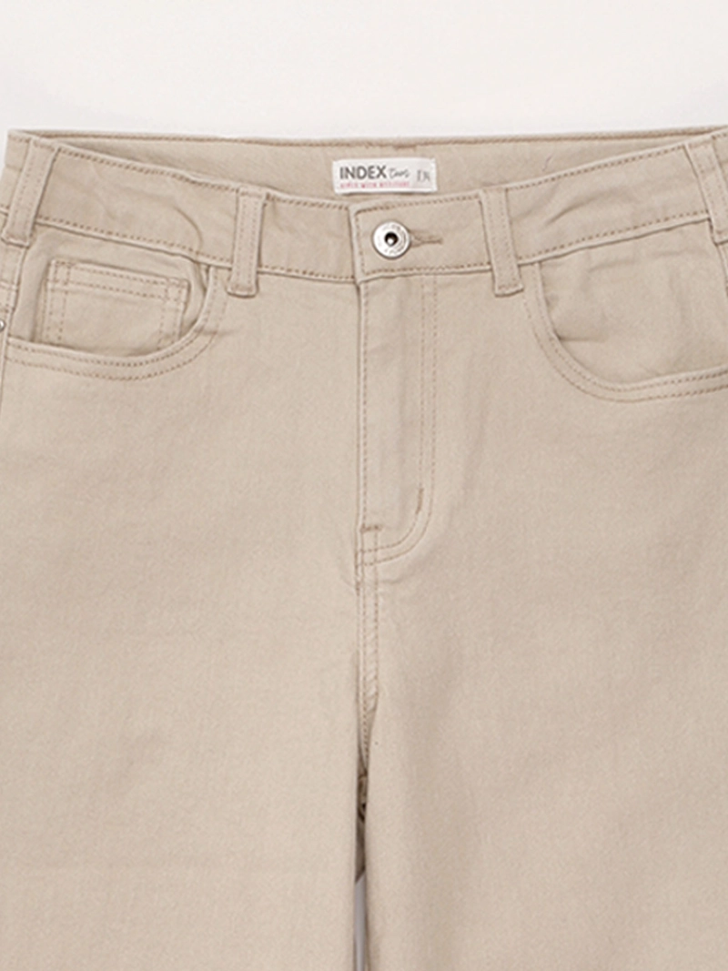 PANTALÓN NIÑA INDEX TEEN ALGODÓN WIDE TACHAS - 5