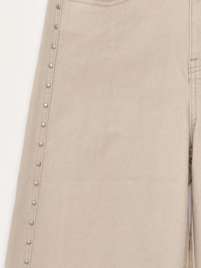 PANTALÓN NIÑA INDEX TEEN ALGODÓN WIDE TACHAS - 6