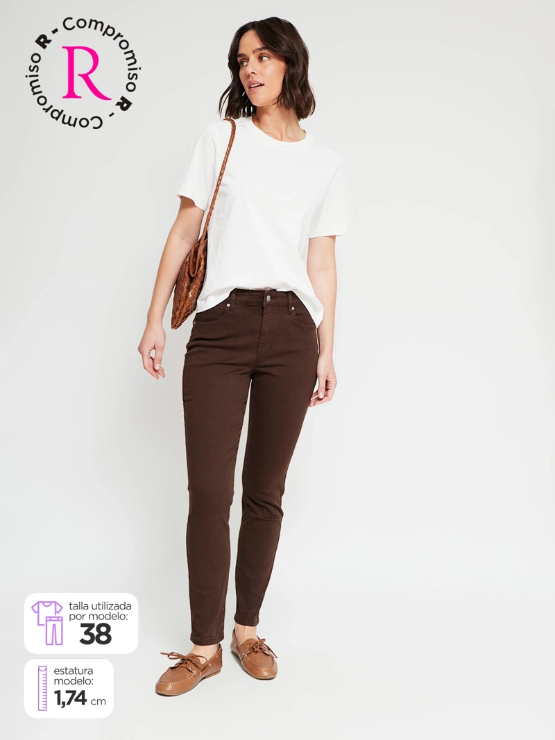 JEANS MUJER MARQUIS ALGODÓN STRAIGHT - 1