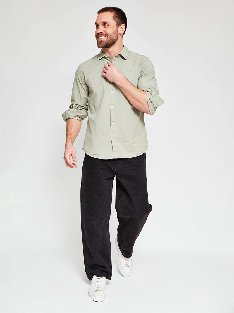 CAMISA HOMBRE PEPE JEANS ALGODÓN MANGA LARGA - 4