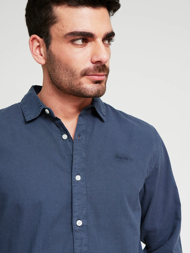 CAMISA HOMBRE PEPE JEANS ALGODÓN MANGA LARGA - 3