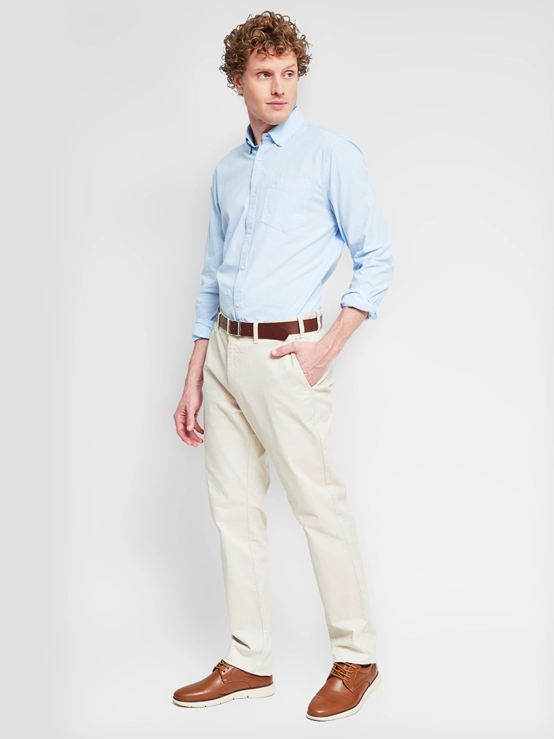 CAMISA HOMBRE REGATTA ALGODÓN MANGA LARGA - 4