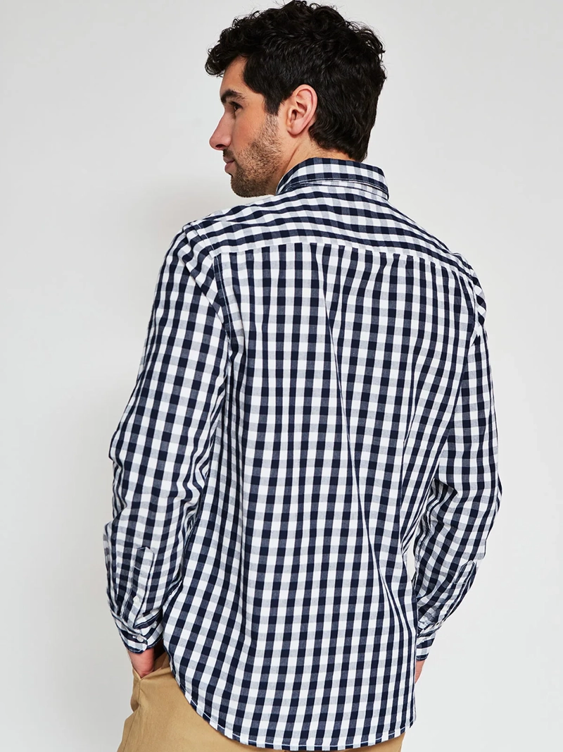 CAMISA HOMBRE REGATTA ALGODÓN MANGA LARGA - 2