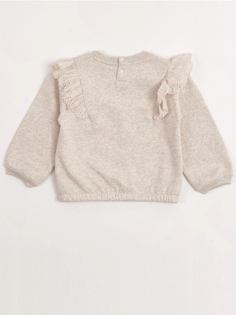 POLERÓN NIÑA BABY HARVEST ALGODÓN BRODERIE - 2