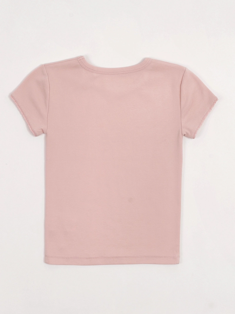 POLERA NIÑA INDEX TEEN ALGODÓN MANGA CORTA CINTA - 4
